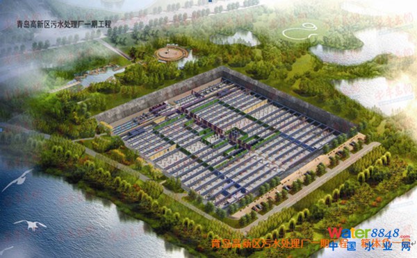 探訪(fǎng)青島首座全地下式污水處理廠(chǎng) 日處理18萬(wàn)噸(圖)
